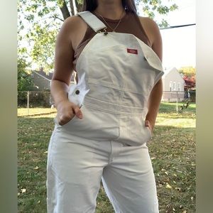 Dickies mens white overalls - 30 x 30